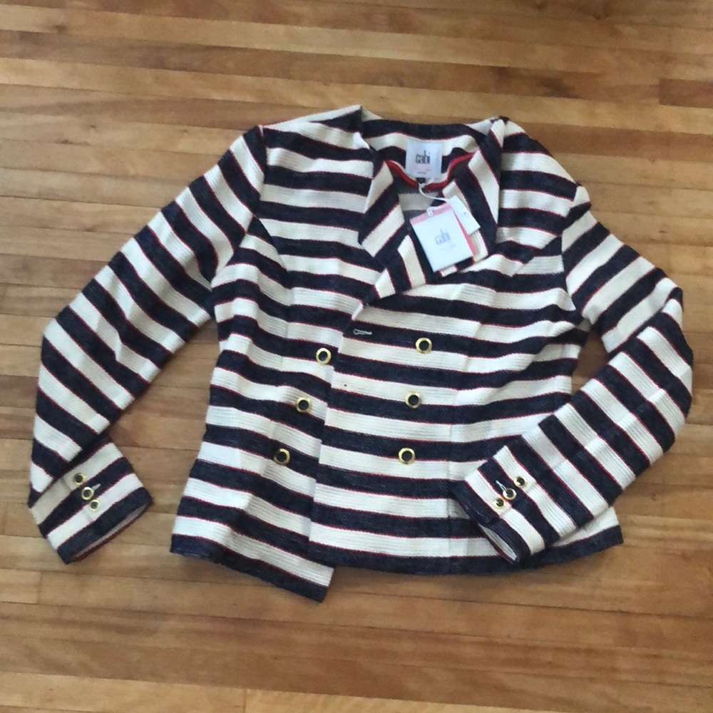 NWT CAbi sz 8 Love, Carol Collection Cruise Jacket